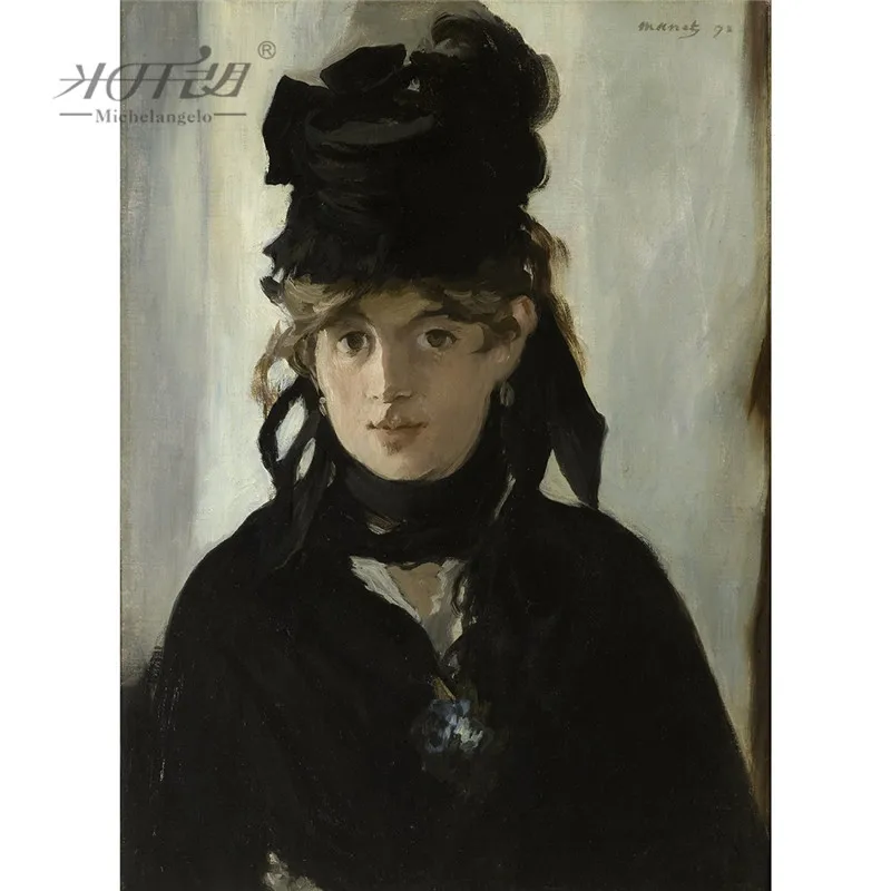 Michelangelo деревянные пазлы 500 1000 1500 2000 шт Старый мастер Edouard Manet Berthe Morisot Живопись Художественная развивающая игрушка