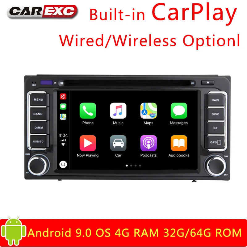 Sale Android 9.0 OS Octa Core Car DVD Player Stereo System For Toyota Old Prado RAV4 GPS WIFI Multimedia Carplay GPS Radio Navigation 0