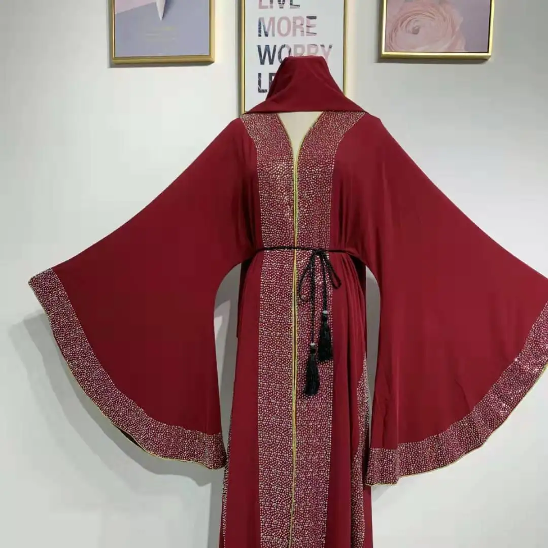 LR260-3 Новый женский комплект Абая, головной платок длинное платье химар ислам одежда хиджаб юбка мусульманский арабский Средневосточный