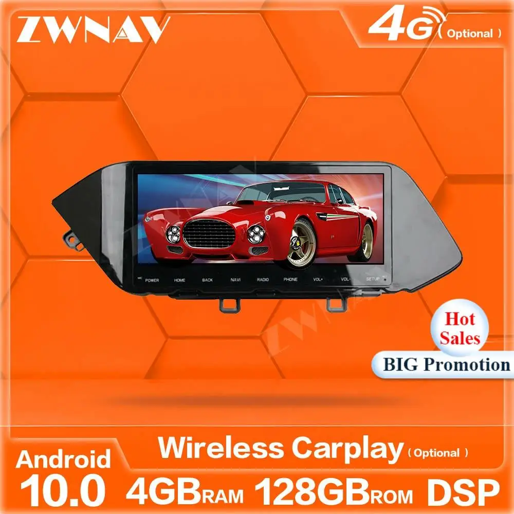 128 ГБ Carplay Android 10 экран мультимедийный плеер для Hyundai Sonata 2019 2020 GPS Navi Авто аудио