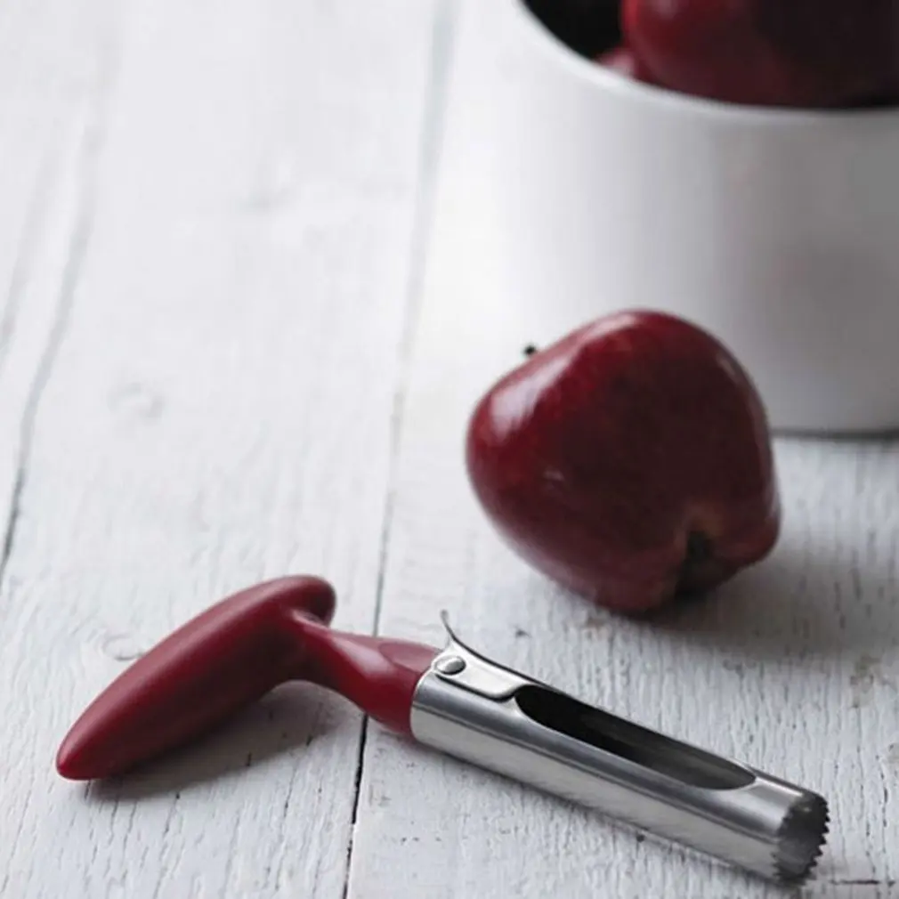 Apple Corer хорошие Захваты из пищевой нержавеющей стали для удаления сердцевины яблока с острым зубчатым лезвием кухонная утварь и гаджет