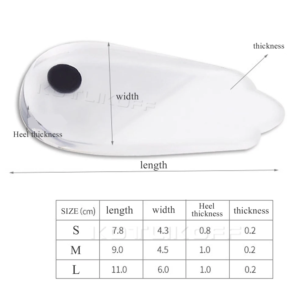 Shoe Insoles Magnetic Massage Gel O/X Type Leg Orthotics Heel Pads Corrective Valgus Varus Foot Insert Pads