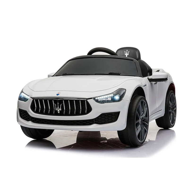 

12V Electric Kids Ride On Cars Maserati Licensed Vehicles With Remote Control Wheels Suspension MP3 Player Lights Toy Car BB3178