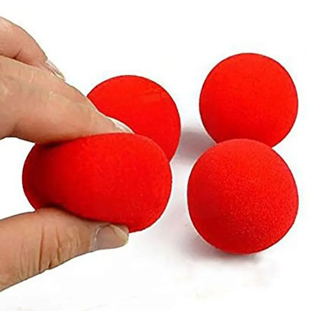 

4,5 см красный шар странная Волшебная Иллюзия комедия классический шар Волшебный реквизит для улицы крупным планом волшебные аксессуары