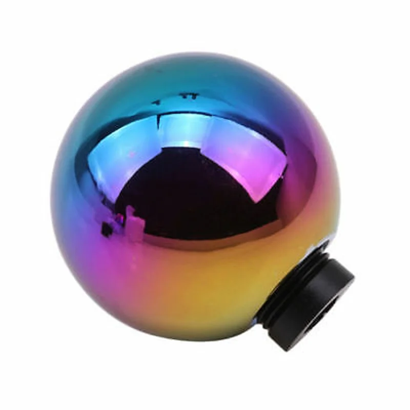 1PC Universal Car Manual Gear Shift Knob Shifter Lever High Quality Round Ball Styling Auto Interior Decoration Accessories