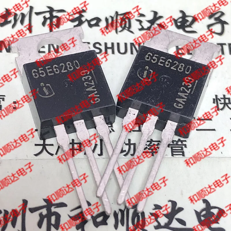 10 шт./лот 65E6280 IPP65R280E6 новые имеющиеся в наличии 220 700V 39A | Электроника