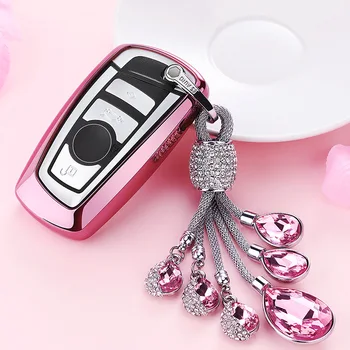 

TPU Key Case For BMW 320li 3 series F30 F31 F34 E21 E30 E36 E46 E90 E91 E92 E93 5 series 1 series 528 535 X3 X4 Car Key Cover