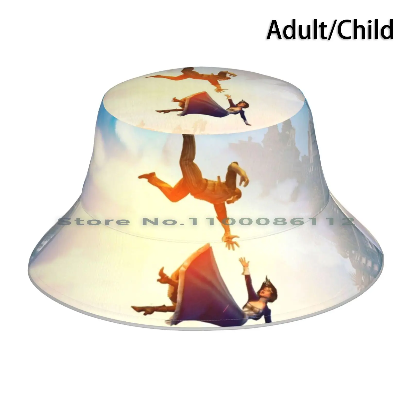 Bioshock Infinite Cappello Da Pescatore Berretto Da Sole Bioshock Infinite Bioshock 2 Bioshock 3 Sepoltura In Mare Booker Dewitt Elizabeth Dewitt Big