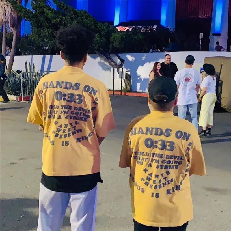 3D пенопластовая печать Kanye west CPFM Jesus is king, футболки для женщин и мужчин, высокое качество, Летний стиль Jesus is king, футболки, футболка