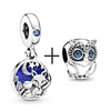 2Pcs/Lot 2022 Newest British Lion Koala Eagle Bead fit Original Brand Charms Bracelet Animal Jewelry for Women Man DIY Making ► Photo 2/6