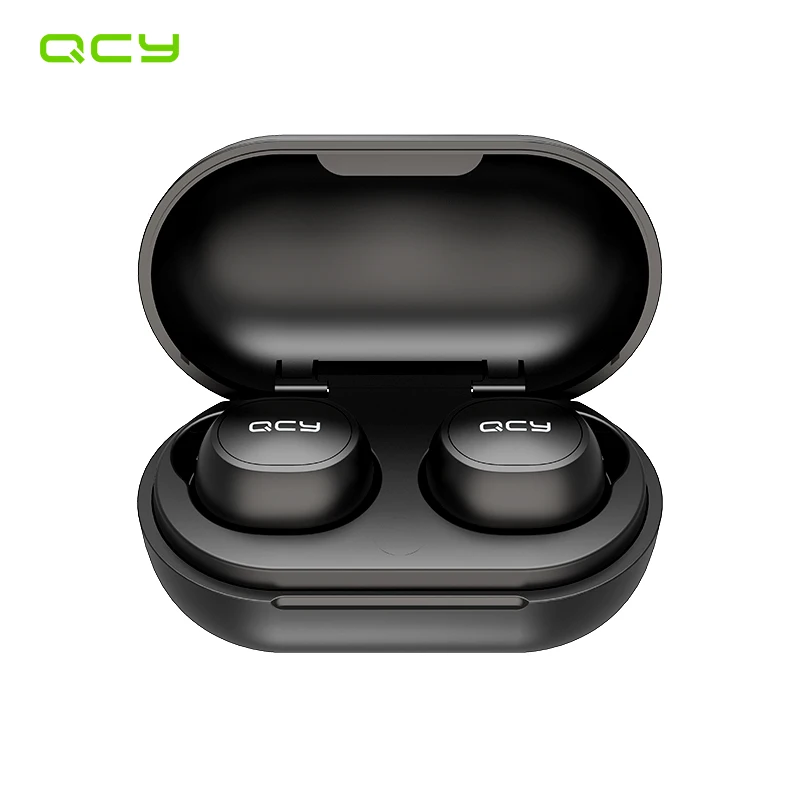 QCY T4S TWS Bluetooth V5.0 наушники для спорта беспроводные 3D стерео мини в ухо двойной
