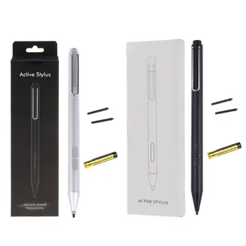

Great Solid Aluminium Stylus Pen For Microsoft Surface Pro 3 4 5 Surface Book For HP Spectre X360 More Smooth More Accurate