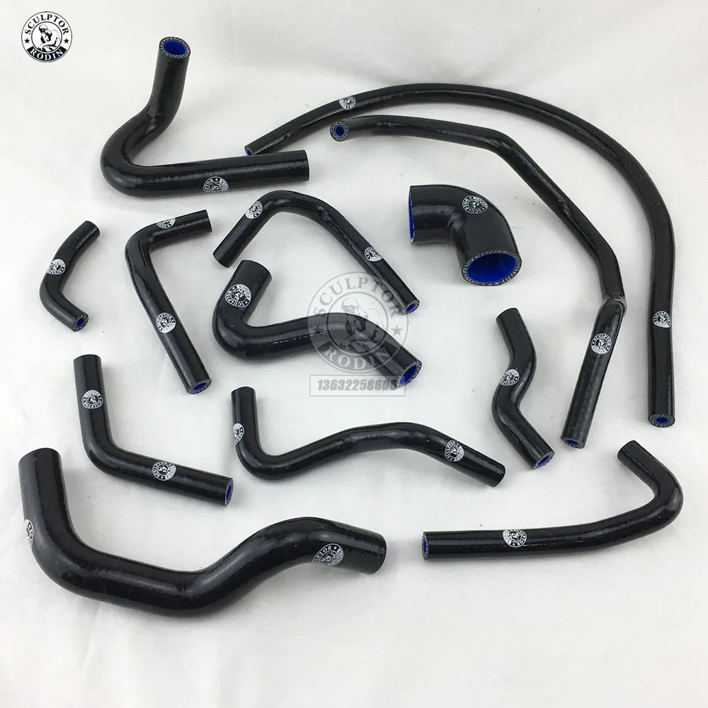 Силиконовый шланг радиатора для Mazda Mx5 MK1 1 6 1989 1998(13 шт.) красный/синий/черный|Шланги