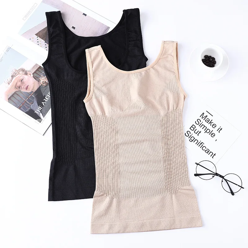 

U type Womens Waist Trainer Shaper Tummy Control Slimming Sexy Underwear Fat Burning No trace Shapewear Body Vest Corset
