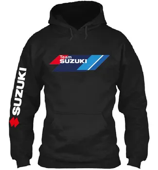 

2019 fall winter Men Women Motorcycle Suzuki team hoodie sweatshirts pullover coat casual jacket Men hoodie