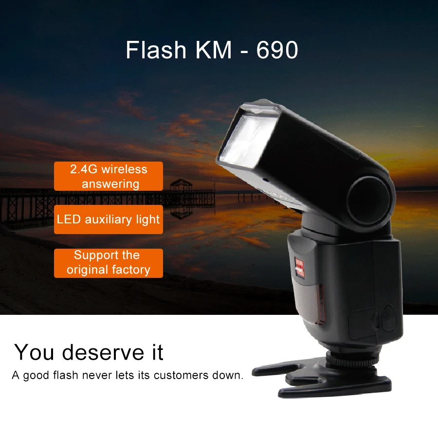 MAMEN Camera Flash Light Wireless Master Speedlite Speedlight TTL For Canon 5D2 60D 70D DSLR Flash Phone Speedlite Light Lamp