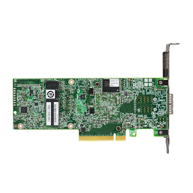 Broadcom LSI 9380-8E LSI 00438 SFF8644* 2 8 портовый внешний SAS Raid HBA 1G кэш хранилище