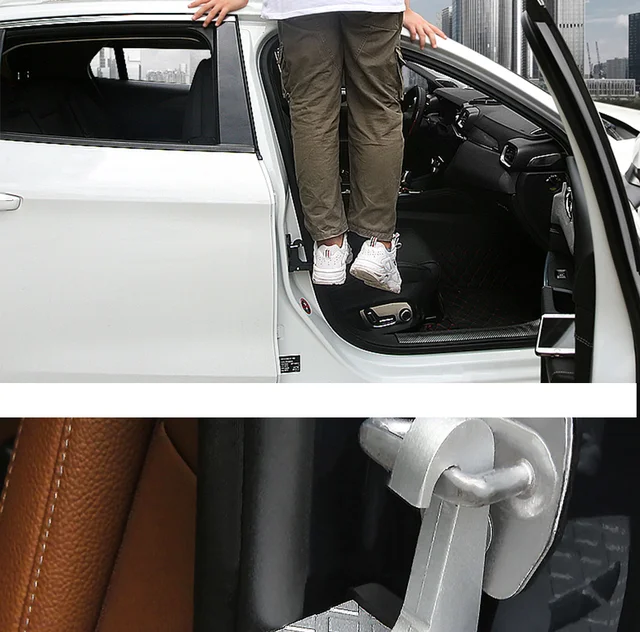 Pédale d'aide au véhicule pour toit de voiture T1, marchepied de porte  automobile facile, crochet portable, accessoires de voiture - AliExpress
