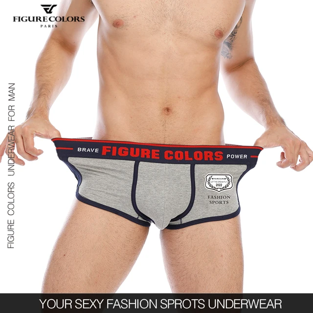 4pcs/lor Figure Colors Cotton Sexy Sports Boxers For Men Comfortable Pants  U Protrudent Student Boxers Men Underwear Male Boxers - Boxers - AliExpress