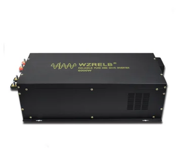 

Pure Sine Wave Inverter 24V to 220V 6000W Solar Power Inverter Solar System DC to AC Voltage Converter 12V/48V to 120V/230V/240V