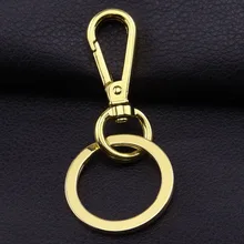 Креативная Мужская поясная пряжка подвески с ключиками Золотая скоба с собачкой креативный крутой автомобильный брелок для ключей автомобиля аксессуары