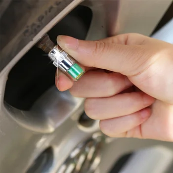 

Car Auto Tire Air Pressure Valve Caps Alert for Skoda Citigo Rapid Octavia 1 2 3 Roomster Superb 3 Vision E Car Accessories
