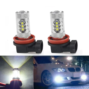 

2x Car Led 9006 HB4 Light Bulb Auto Fog Light Driving Lamp Light For BMW E63 E64 E46 330ci
