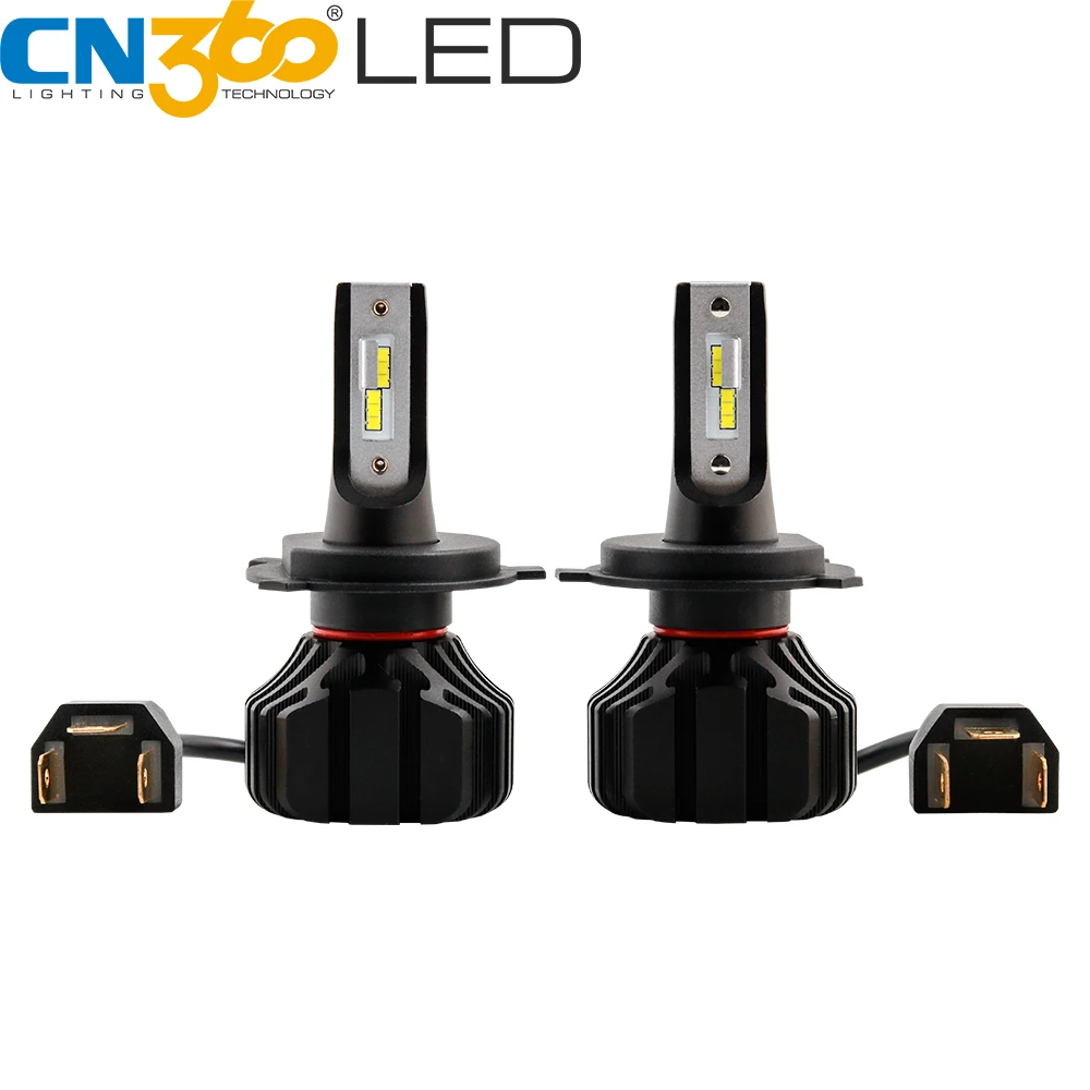 CN360 2 Adet H7 LED Far Ampul H4 9003 HB2 H11 H8 H9 9005 HB3 9006 HB4 