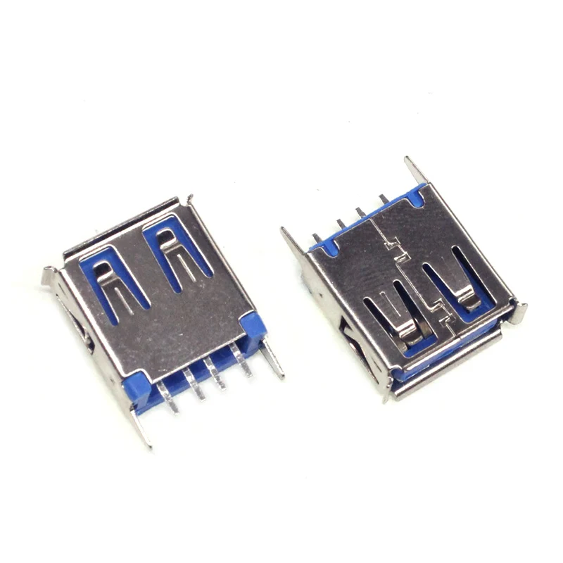 50 шт./лот usb 4p Jack 30 в 1.5A Pcb разъем Женский хвост порт Jack разъем электрические терминалы