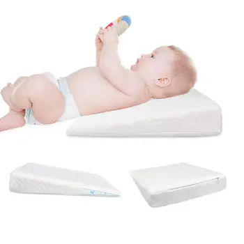 

Memory Resilience Cotton Foam Pillow Detachable Slope Shaped Shaping Pillow Milk Anti-Reflux Pillow Anti-slip Cushion For Baby