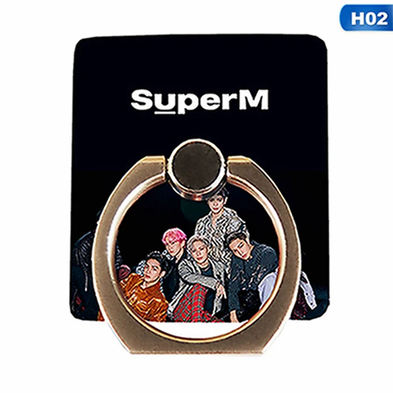 Kpop SuperM альбом "Jopping" Серия Автомобильный держатель для телефона кольцо Пряжка мобильный чехол для телефона кронштейн смартфон и кольцо планшета держатель
