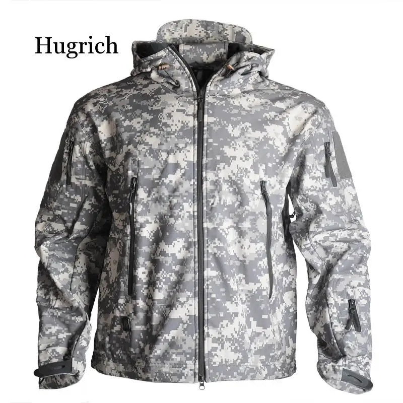 

Army Camouflage Airsoft Jacket Men Military Tactical Jacket Winter Waterproof Softshell Jacket Windbreaker Hunt Clothes
