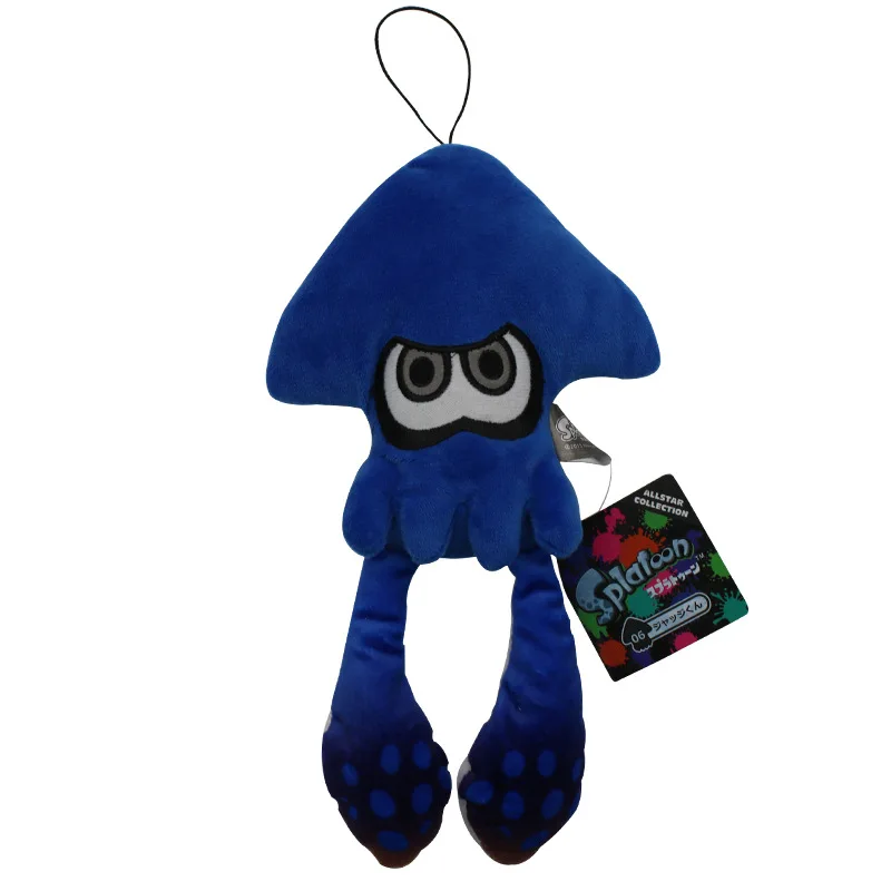 25 см Splatoon Inklings плюшевый кальмар игрушки кальмар Inkling Мягкая кукла-подвеска для детей Подарки игры Ролевые плюшевые игрушки