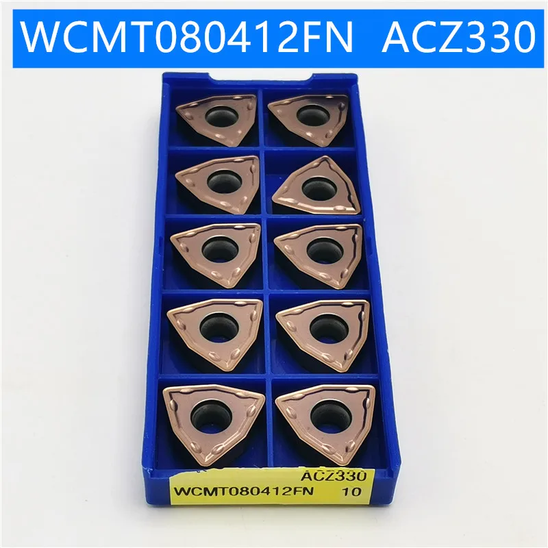 20 шт WCMT080412 ACZ330