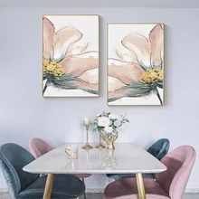 

Abstract Modern flower Posters Print Nordic watercolor wall Art Home Decoration Canvas Painting Pictures for Lving room Bedroom