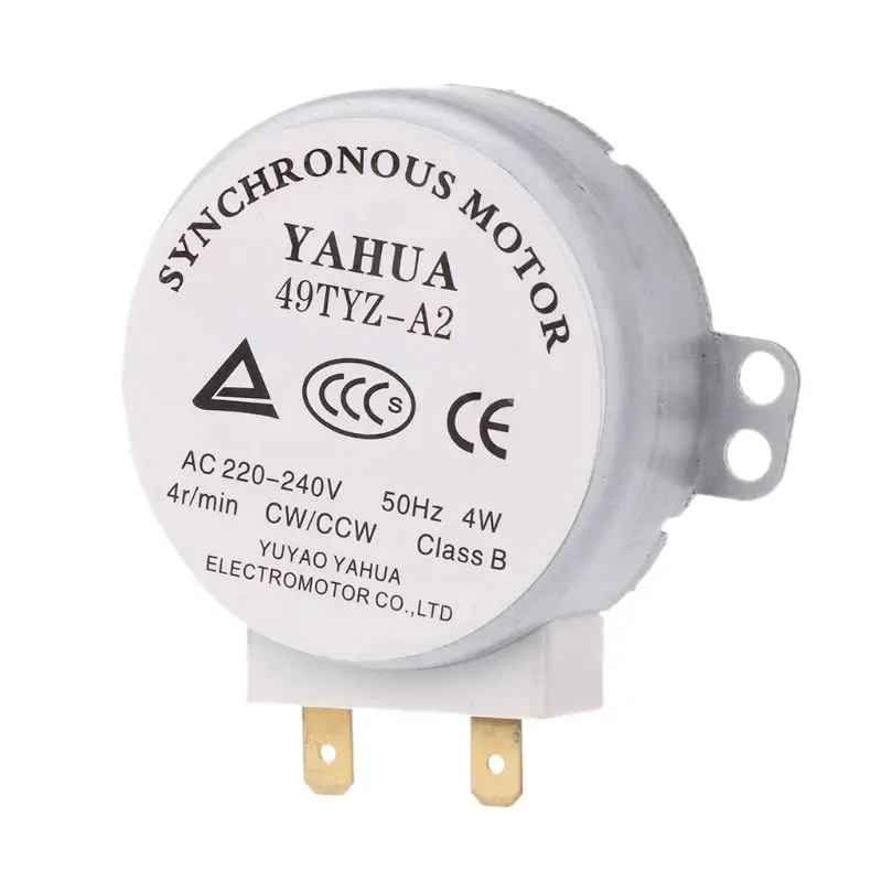 Motor de microondas síncrono 49TYZ-A2 # Y05 # C05 #, 1 unidad, 4 W, 5/6 RPM, CA, 220-240V