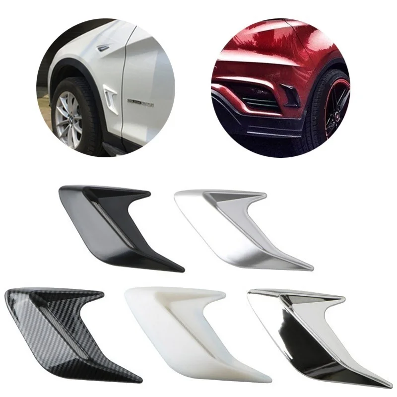3D наклейки на выход автомобиля Air Outlet Side Shark наклейка жабры 2 шт. | Автомобили и