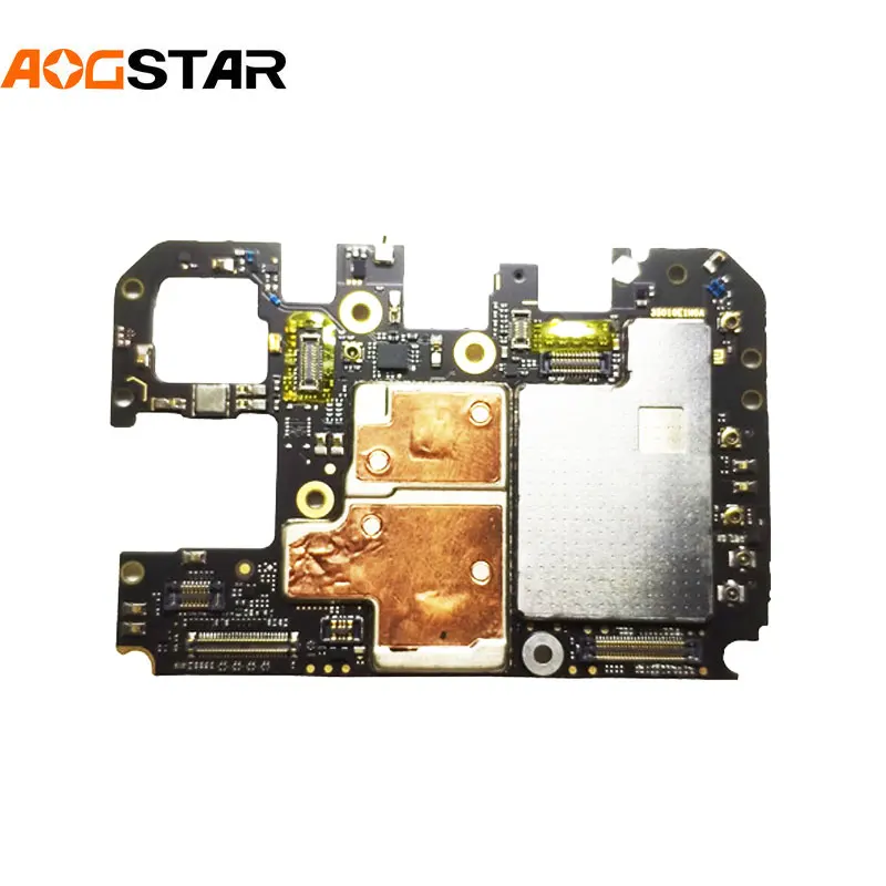 Aogstar Mobile Electronic Panel For Xiaomi 8 Mi8 Mainboard Motherboard Unlocked With Chips Circuits Flex Cable | Мобильные телефоны