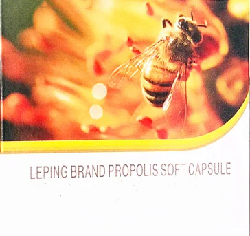 

Propolis soft capsules Bee collagen gel high purity