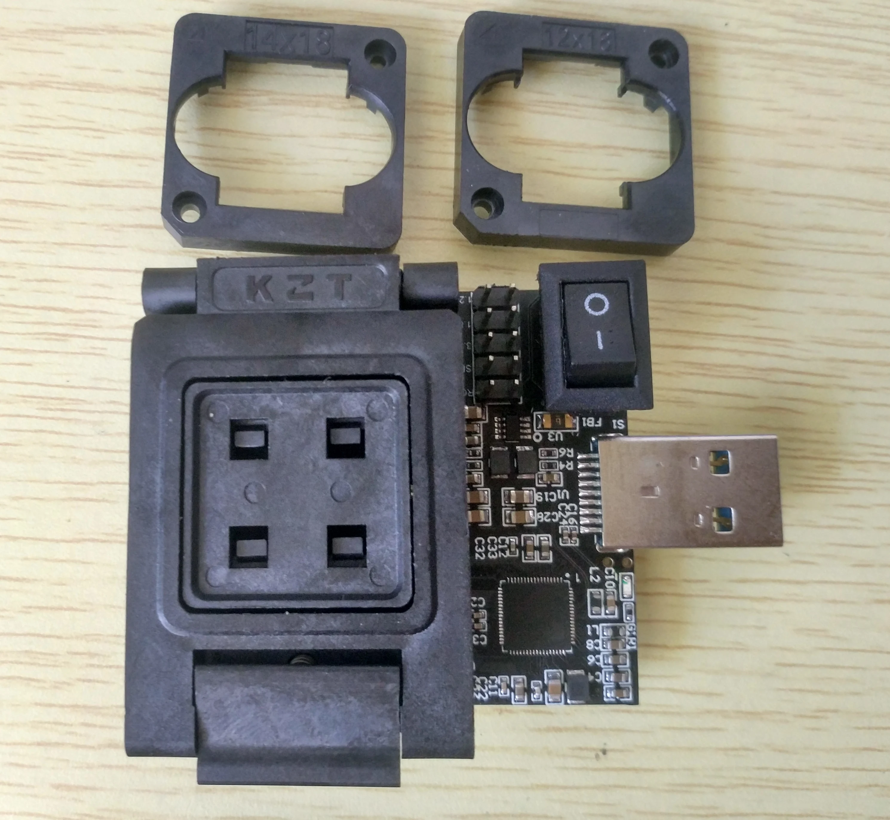 SM3280 испытательный стеллаж U диск пустая стойка для вспышки BGA132/152 8CE|Крышки с