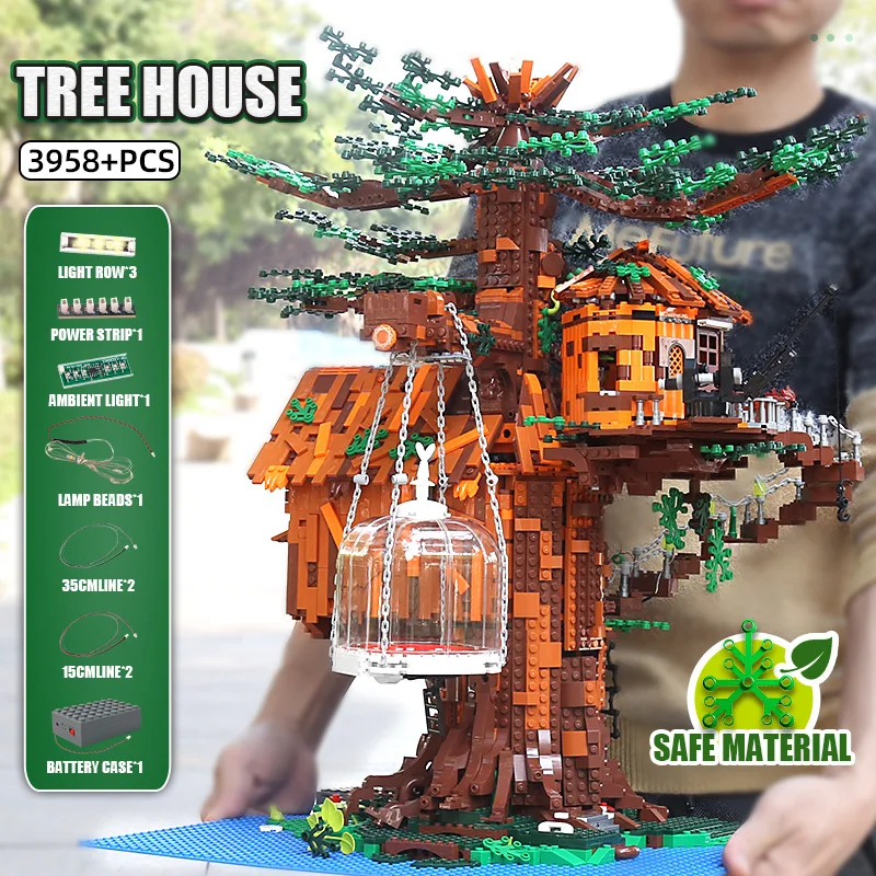 MOULD KING 16033 The Tree House Model Building Blocks