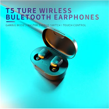 

A6s Bluetooth 5.0 Earphone Touch Control Wireless Headphons HiFi IPX7 Waterproof Earbuds Headset For iPhone X XR 11 Pro Samsung