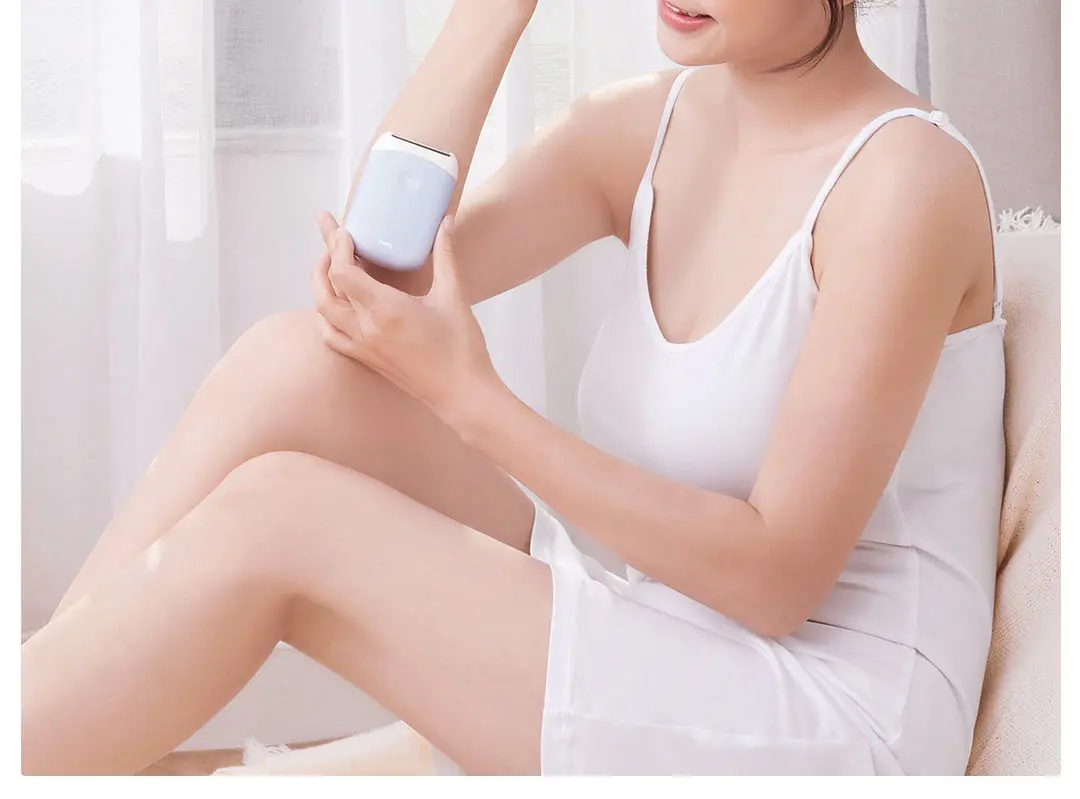 Xiaomi Youpin Smate Эпиляторы мини станок для бритья леди удаления волос триммер-эпилятор для взрослых Чистка для лица и тела подмышек бритвы