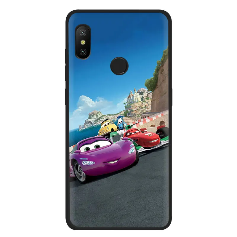 Мягкий ТПУ чехол для телефона EWAU Cars с мультяшным фильмом для Xiaomi 6 8 9 SE A1 A2 Lite 9T CC9e A3 Pro MAX 3 F1 - Цвет: B6