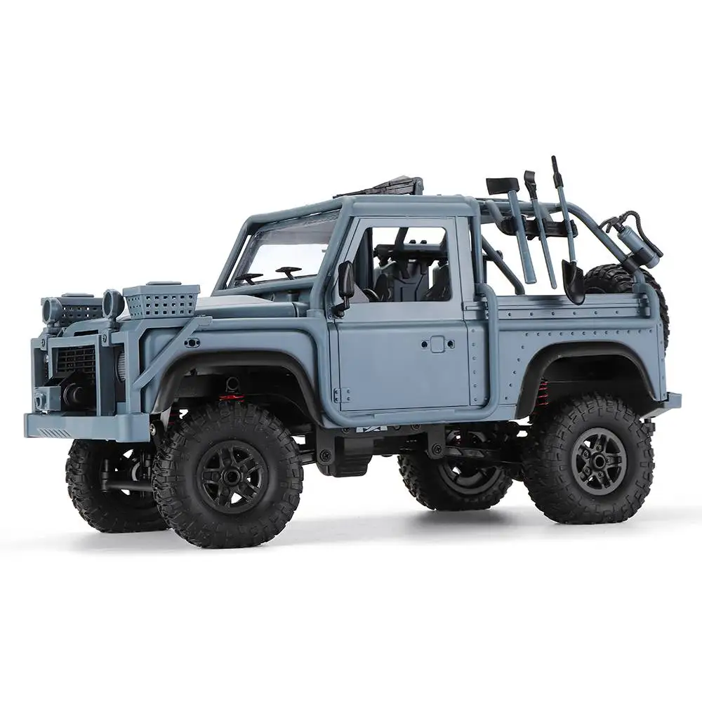 MN модель MN96 1/12 2,4 г 4WD пропорциональное управление 260 щетка Rc автомобиль с светодиодный свет скалолазание внедорожный грузовик RTR игрушки синий