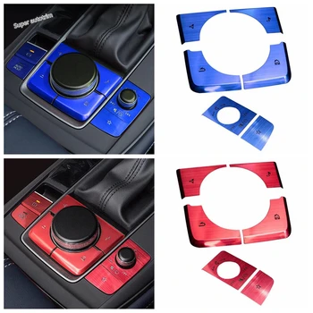 

Lapetus Engine Start Stop Push Button / Center Control Gear Shift Panel Cover Trim Fit For Mazda 3 2019 - 2021 / CX-30 2020 2021