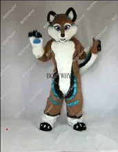 Traje de Mascota de dibujos animados de perro de zorro, traje de Cosplay para fiesta, juego, trajes, ropa, promoción de publicidad, Fursuit(China)