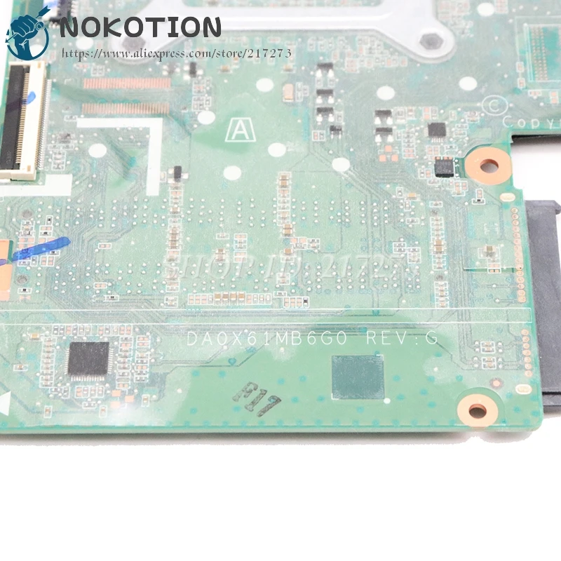 lower price  NOKOTION 830938-601 830938-501 830938-001 DA0X61MB6G0 For HP 430 G3 laptop motherboard I5-6200U CPU