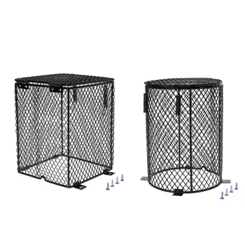 

Reptile Heater Guard Heating Bulb Lamp Enclosure Cage Protector Metal Mesh Lamp Cover