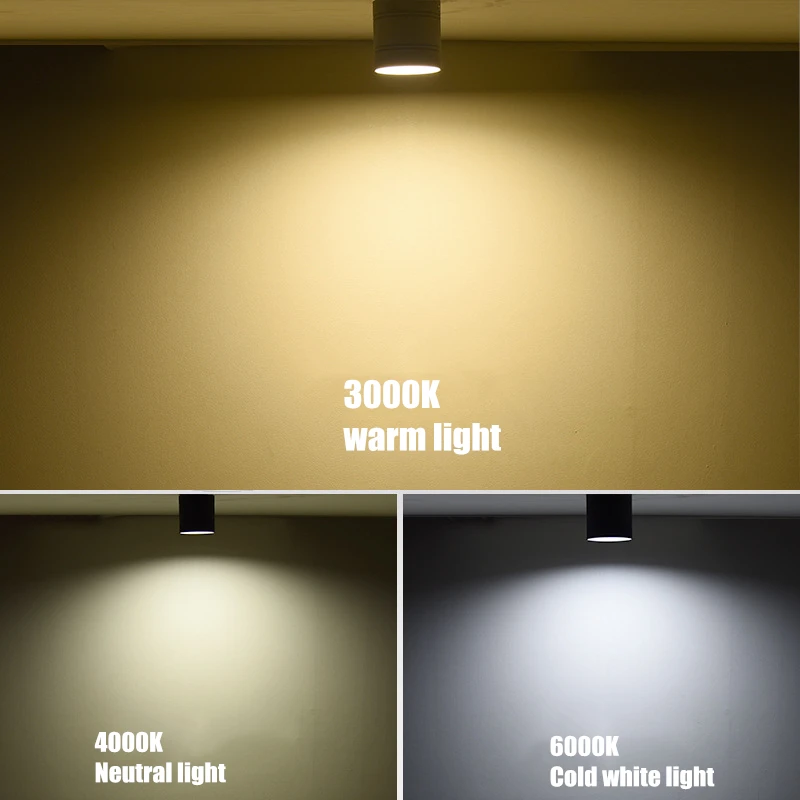 Dimmable LED Ceiling Downlight 5W/7W/9W/12W/15W/18W/25W No-hole LED Spotlight Decoration Ceiling Light Home Lighting
